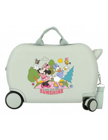 4771046 ABS ROLLING SUITCASE 4W.(2 MULTID.) 45CM. MINNIE SUN